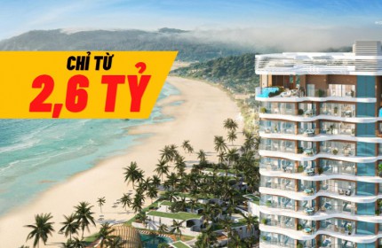 CỰC HOT! CHỈ 2,6 TỶ SỞ HỮU NGAY CĂN HỘ BIỂN NGAY SÂN GOLF VÀ CASINO HỒ TRÀM LIỀN KỀ KHÁCH SẠN THE GRAND